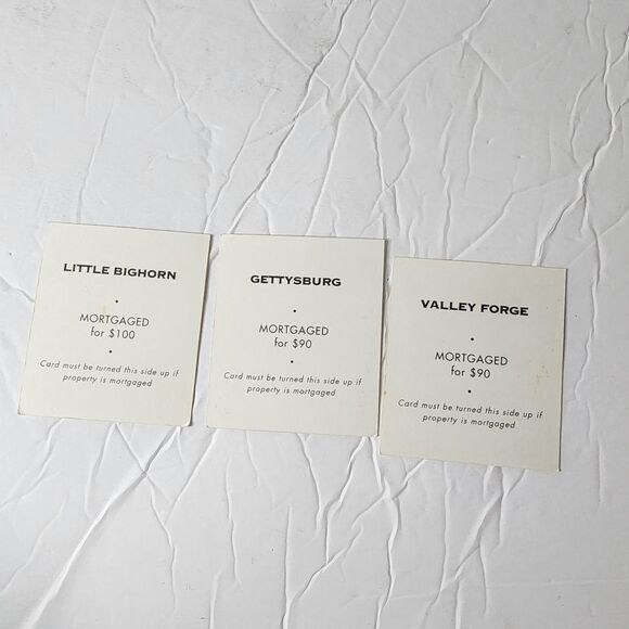 Monopoly National Parks Edition  Replacement Pieces cards as photographed - Picture 2 of 2